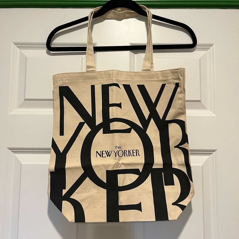 Classic New Yorker tote bag